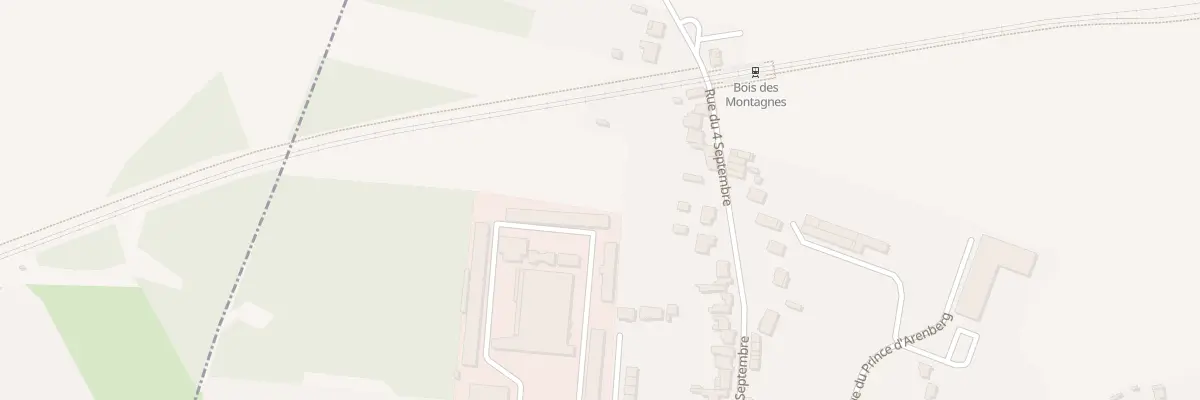 Plan du 197 Rue du Quatre Septembre à La Sentinelle