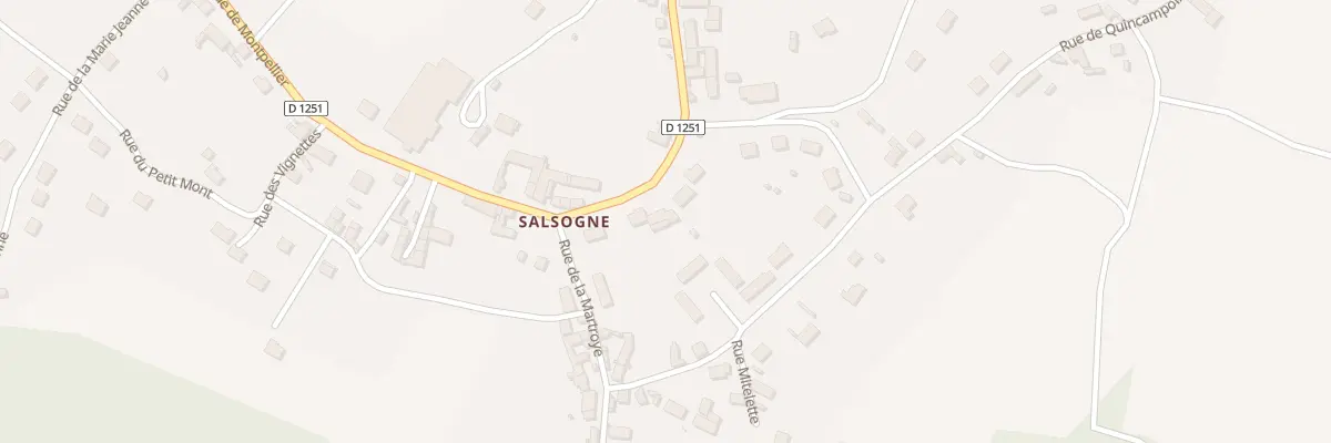 Plan du 22C Rue de Montpellier à Ciry-Salsogne