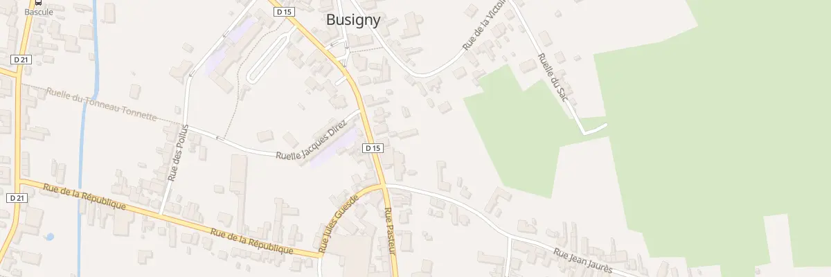 Plan du 57 Rue Pasteur à Busigny