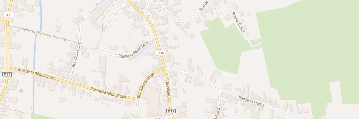 Plan du 65A Rue Pasteur à Busigny