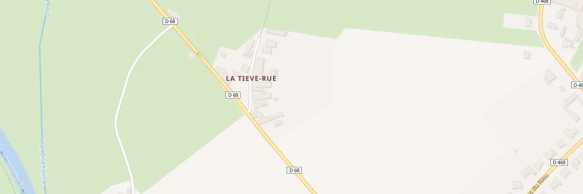 Plan du 2 Che de la Tieve-rue à Château-l’Abbaye