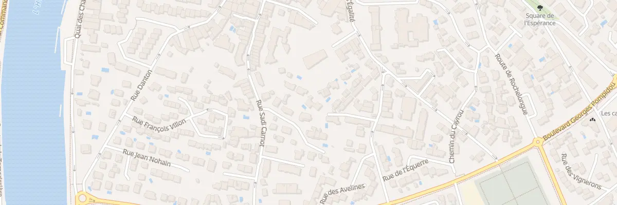 Plan du 20 Rue de l’Egalite à Agde