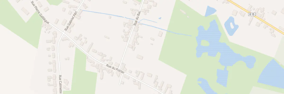 Plan du 19C Rue du Bac à Busigny