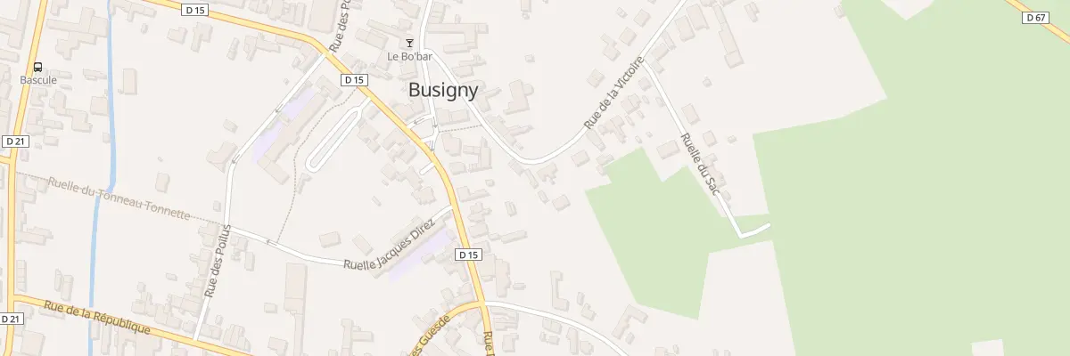 Plan du 2A Rue de la Victoire à Busigny
