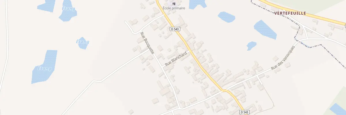 Plan du 4 Rue Blanchard à Fourdrain