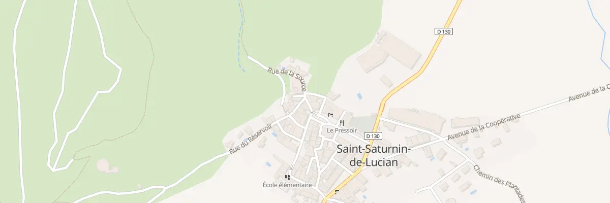 Plan du 3B Rue de la Source à Saint-Saturnin-de-Lucian