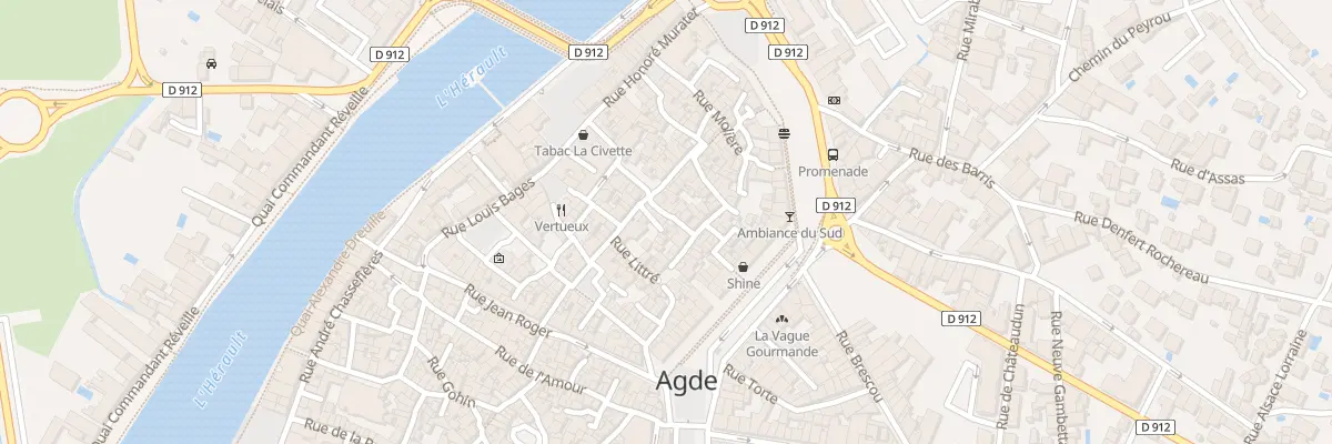 Plan du 1 Imp Terrisse à Agde