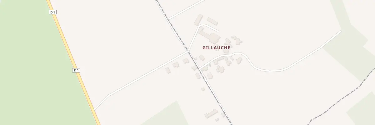 Plan du 3 La Gillauche à Rozoy-Bellevalle