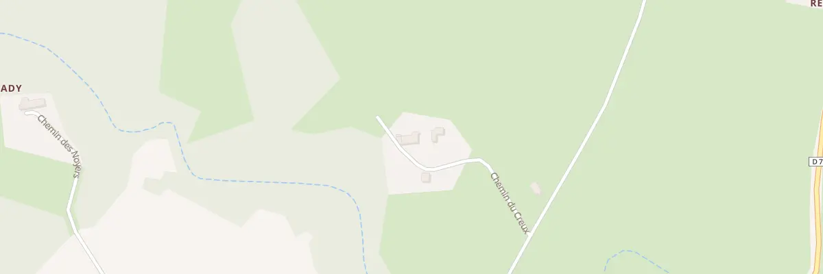 Plan du 5038 Champs du Bois à Saint-Genès-la-Tourette