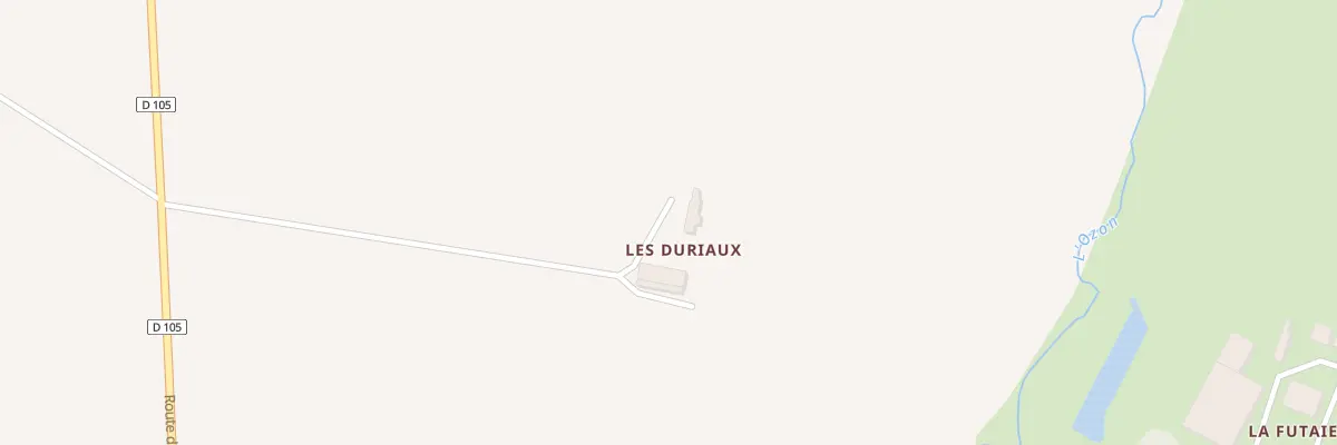 Plan du 5025 Les Duriaux à Chézy