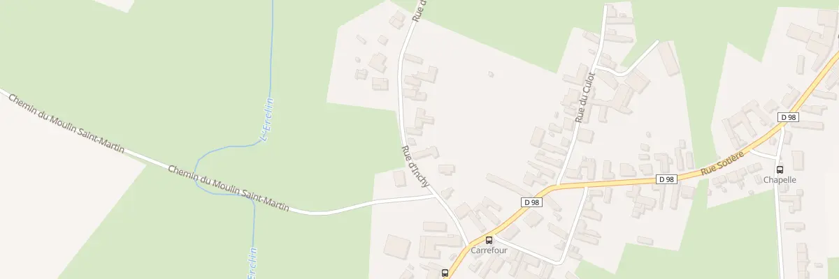 Plan du 4 Rue d’Inchy à Troisvilles