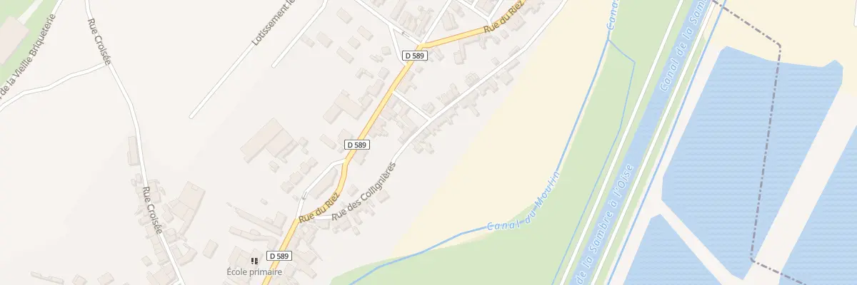 Plan du 14 Rue des Collinieres à Thenelles
