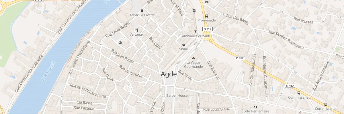 Plan du 15 Rue du Quatre Septembre à Agde