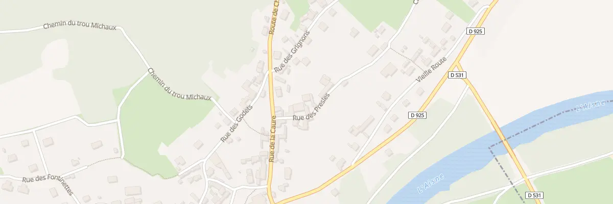 Plan du 5 Rue des Presles à Condé-sur-Aisne