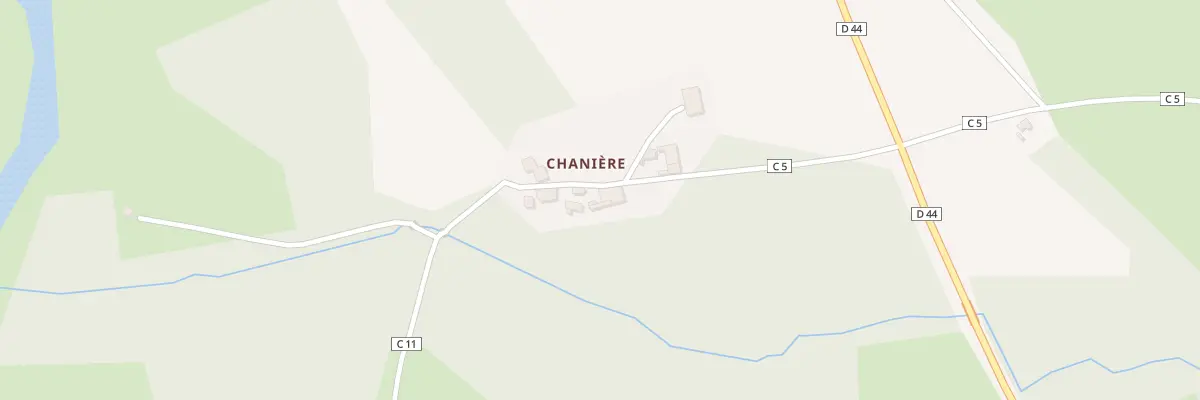 Plan du 5104 Chaniere à Dorat