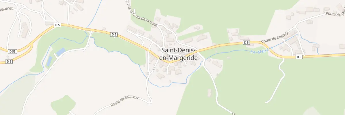 Plan du 262 Rte du Pont Neuf à Saint-Denis-en-Margeride