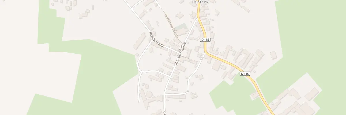 Plan du 6B Rue de l’Eglise à Honnechy