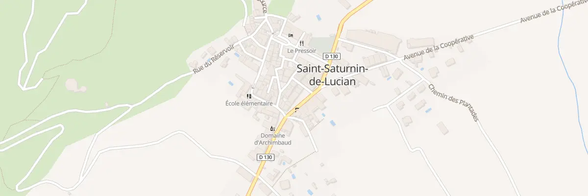 Plan du 4 Av du Quai à Saint-Saturnin-de-Lucian