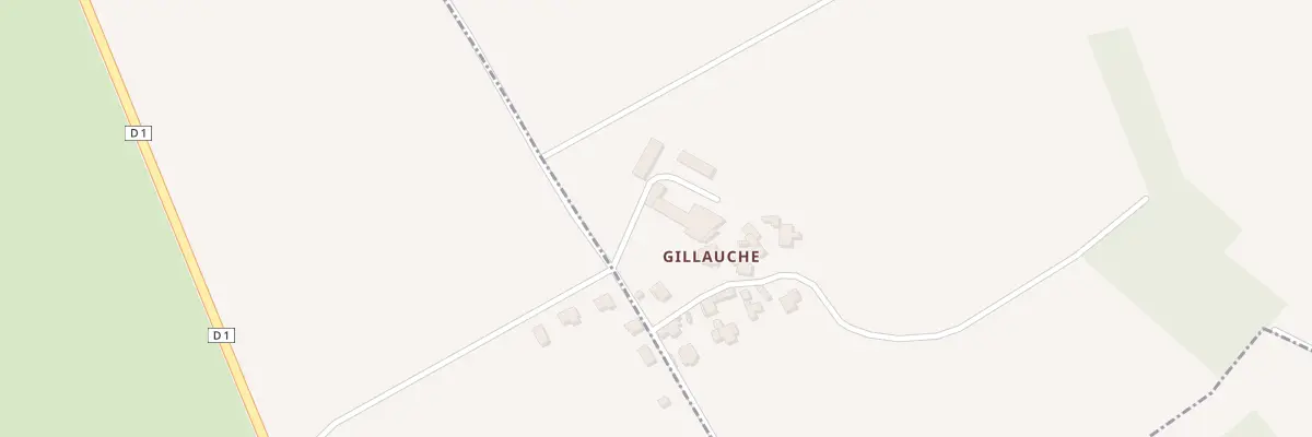 Plan du 1 Gillauche à Viffort