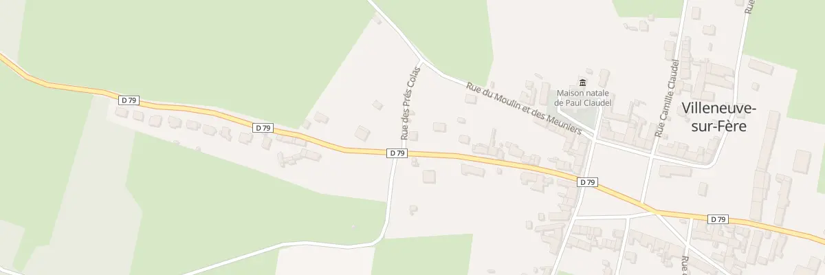 Plan du 20 Rue Pignon de Chinchy à Villeneuve-sur-Fère