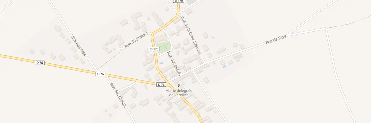Plan du 5 Rue de Fays aux Vallées de la Vanne