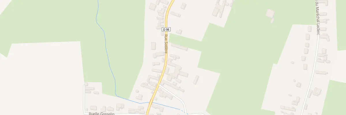 Plan du 20 Rue de la Sotière à Troisvilles