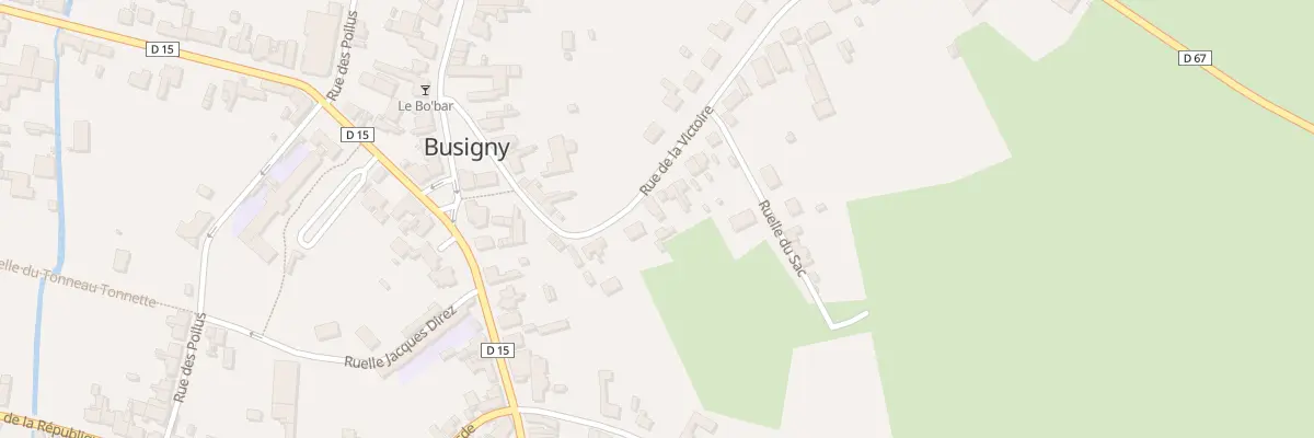 Plan du 6 Rue de la Victoire à Busigny