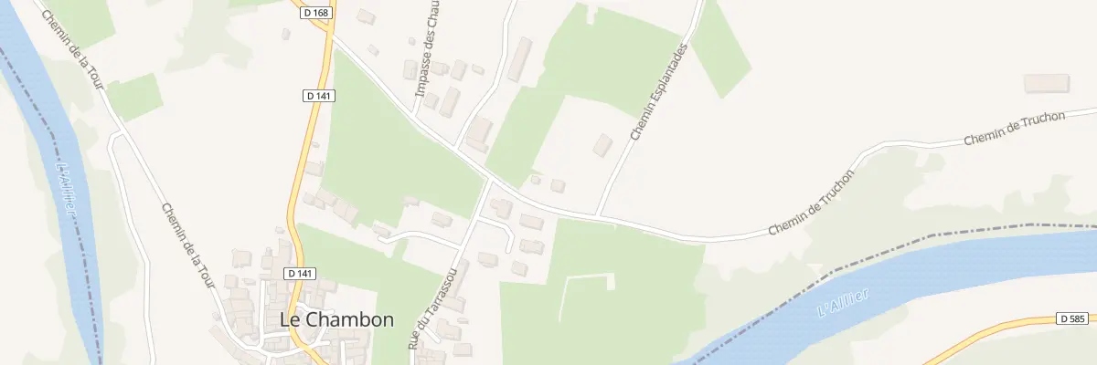 Plan du 5136 Le Chambon à Cerzat