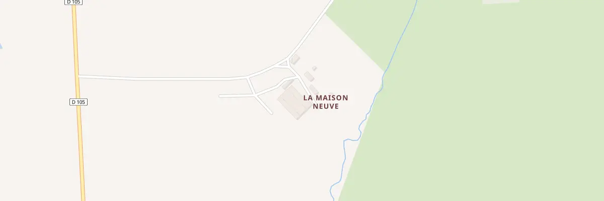 Plan du 5045 La Maison Neuve à Chézy