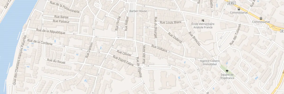Plan du 4 Rue des Aires à Agde