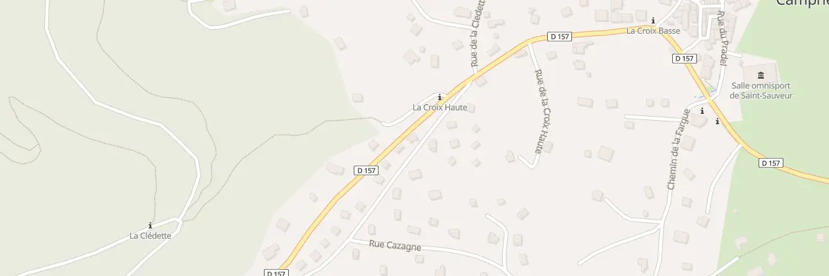 Plan du 5183 Cledette à Saint-Sauveur-Camprieu