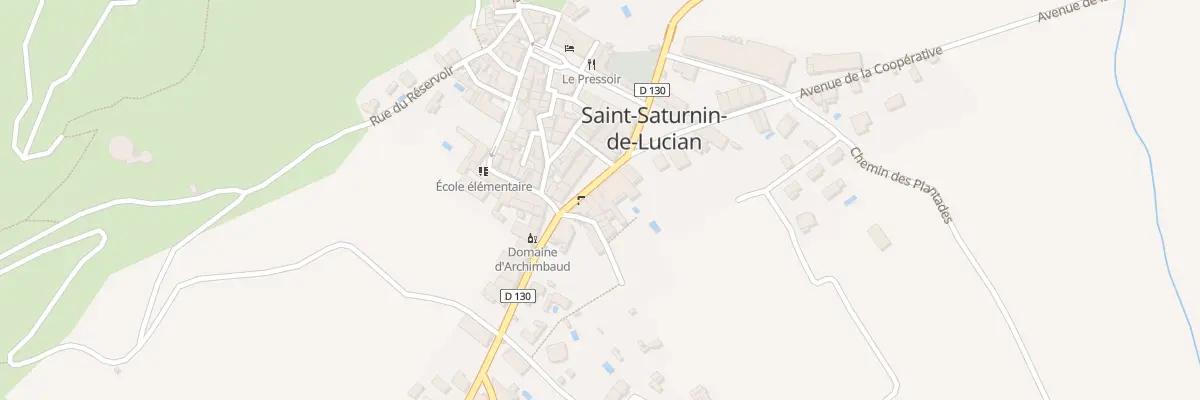 Plan du 3 Av du Quai à Saint-Saturnin-de-Lucian