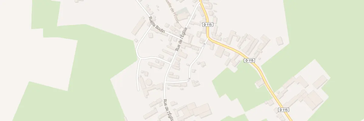 Plan du 11 Rue de l’Eglise à Honnechy
