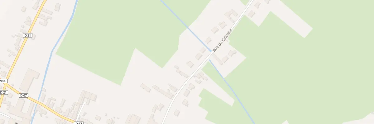 Plan du 7 Rue du Calvaire à Busigny