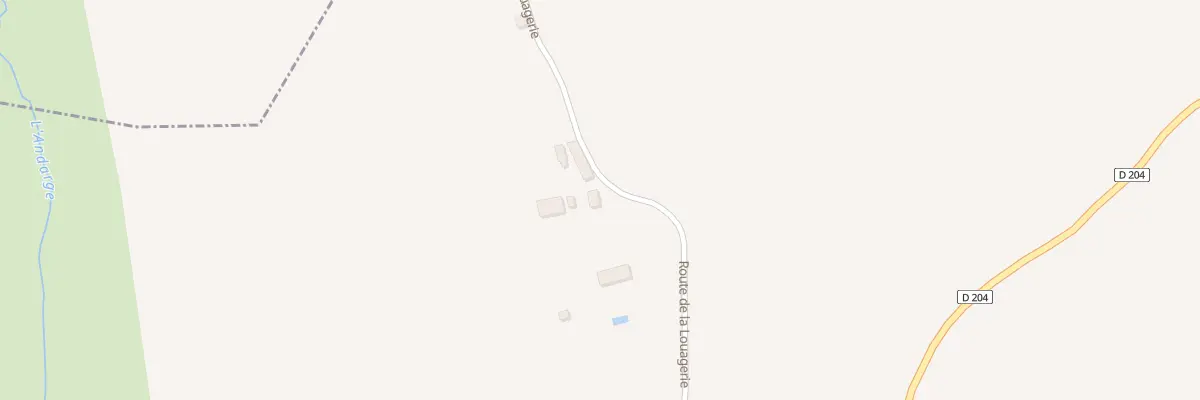 Plan du 34A Louagerie à Cizely