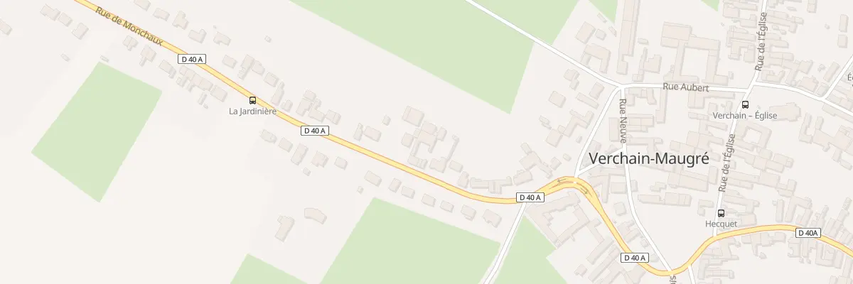 Plan du 24 Rue de Monchaux à Verchain-Maugré