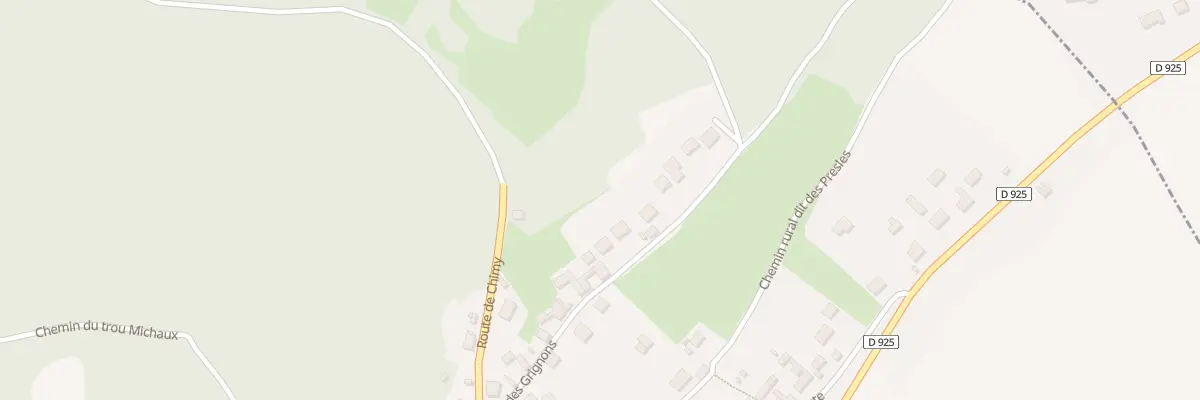 Plan du 11 Rue des Grignons à Condé-sur-Aisne