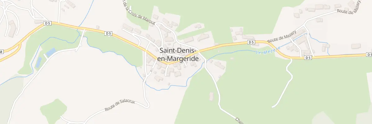 Plan du 225 Rte du Pont Neuf à Saint-Denis-en-Margeride
