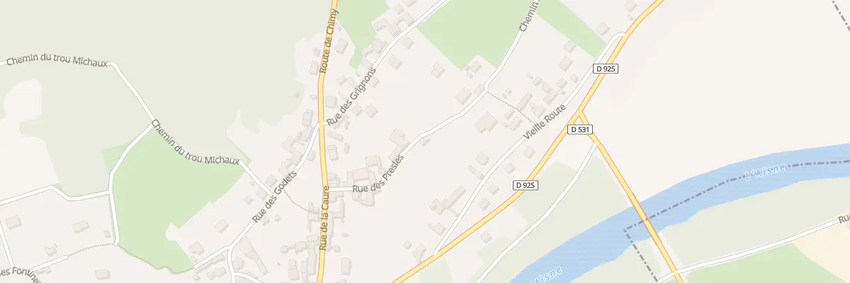 Plan du 8 Rue des Presles à Condé-sur-Aisne