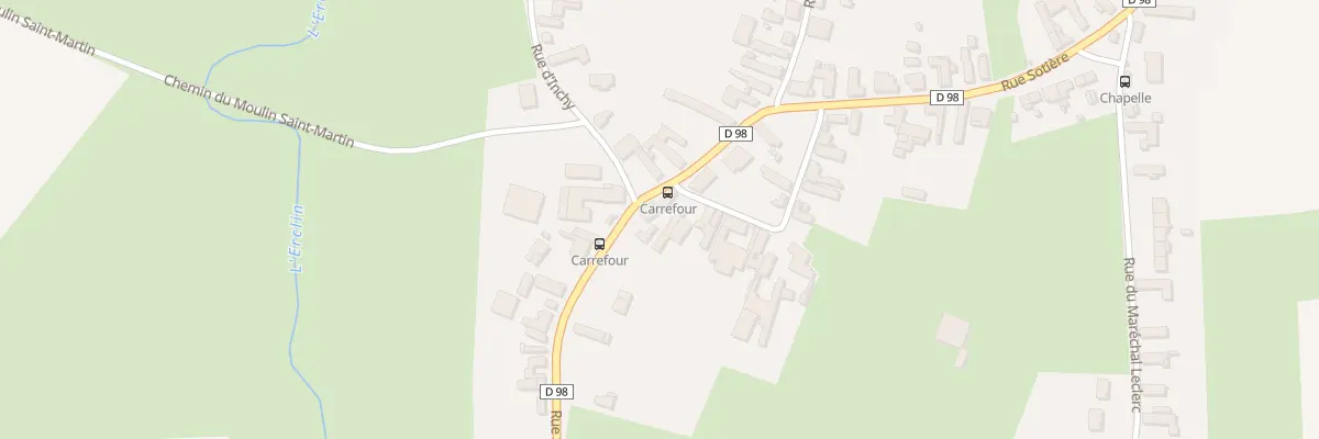 Plan du 32 Rue de la Sotière à Troisvilles