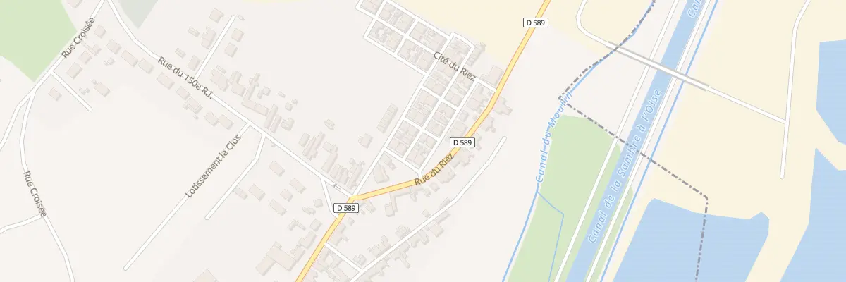 Plan du 36 Cite du Riez à Thenelles