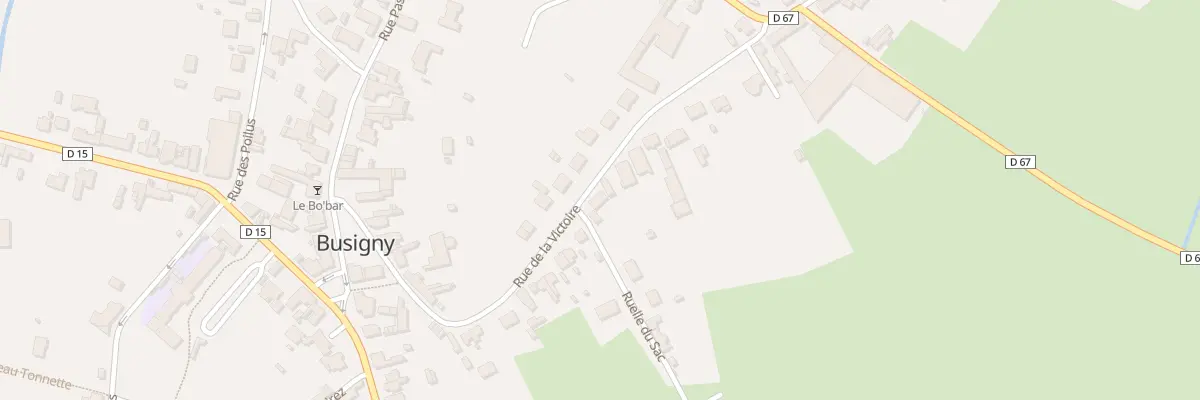 Plan du 14 Rue de la Victoire à Busigny