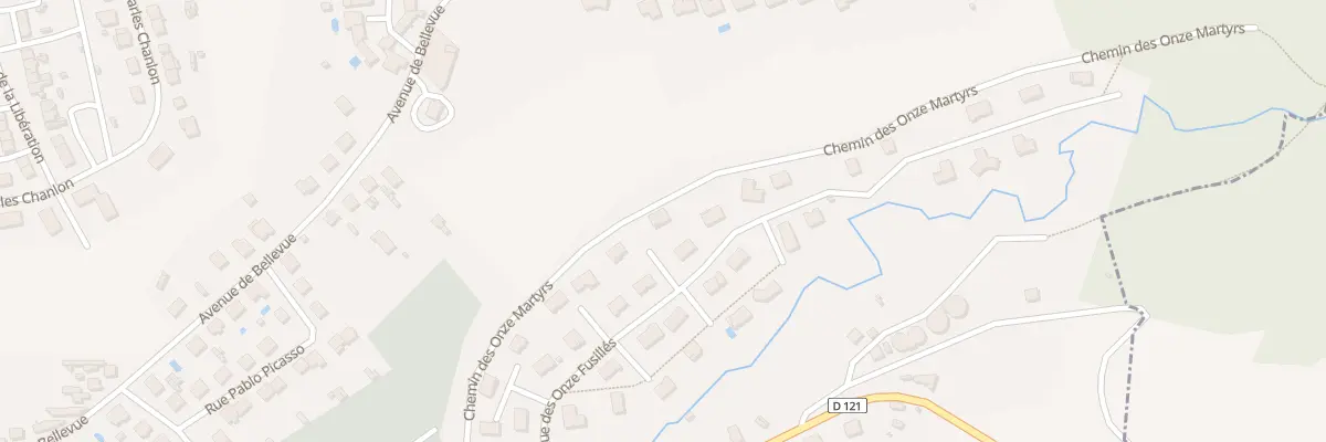 Plan du 27 Rue des Onze Fusilles à Saint-Yorre