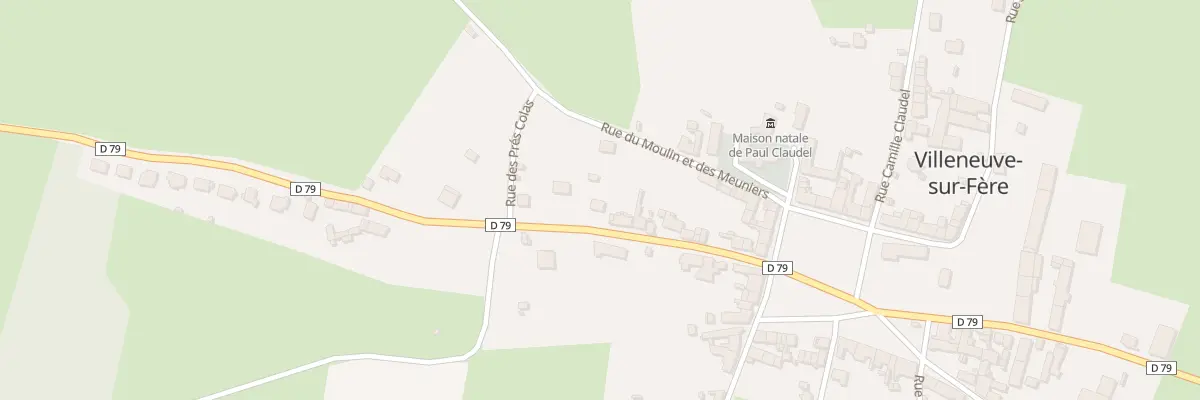 Plan du 16 Rue Pignon de Chinchy à Villeneuve-sur-Fère
