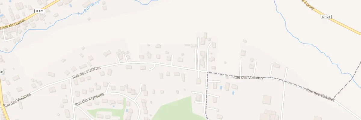 Plan du 39 Rue des Vialattes à Saint-Yorre