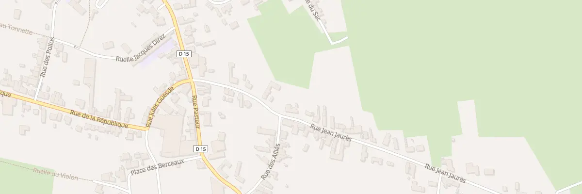 Plan du 7 Rue Jean Jaurès à Busigny