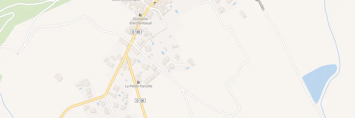Plan du 3 Imp de la Seyne à Saint-Saturnin-de-Lucian