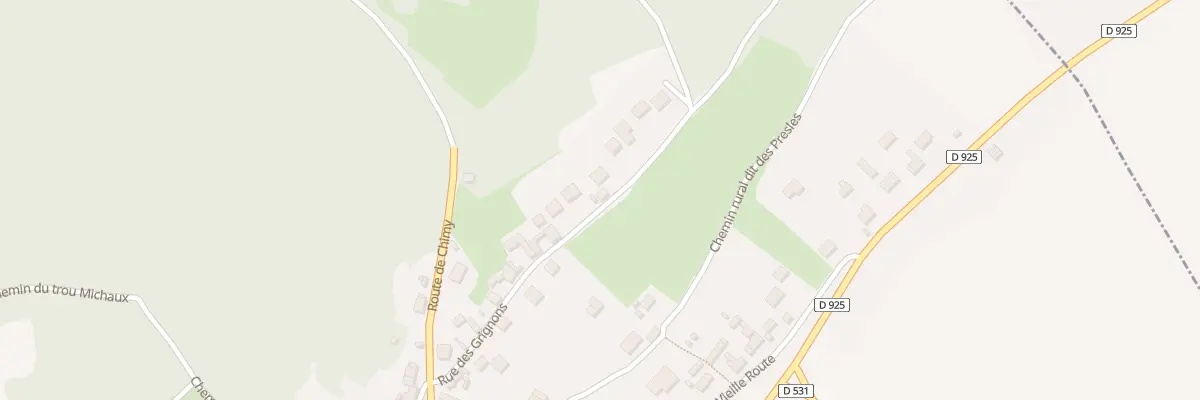 Plan du 13 Rue des Grignons à Condé-sur-Aisne