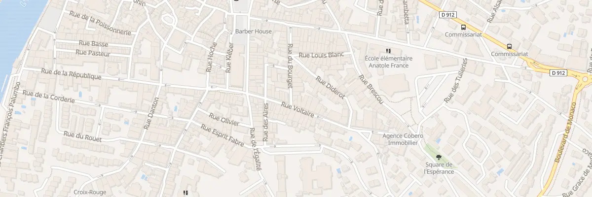 Plan du 21 Rue du Bourget à Agde