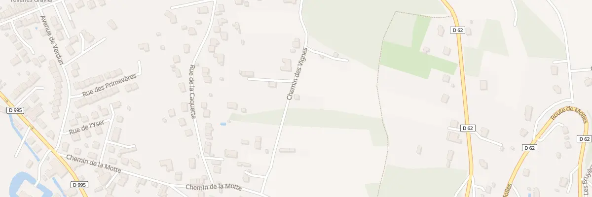 Plan du 25 Che des Vignes à Cusset